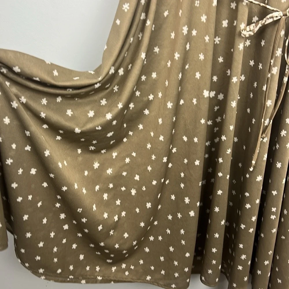 Malouf of Dallas vintage belted floral dress medium